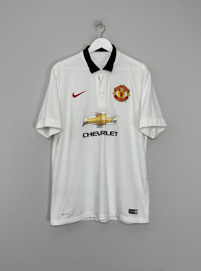 2014/15 MANCHESTER UNITED ROONEY #10 AWAY SHIRT (XL) NIKE