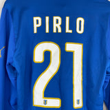 2014/15 ITALY PIRLO #21 *PLAYER ISSUE* L/S HOME SHIRT (XXL) PUMA