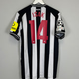 2023/24 NEWCASTLE UNITED ISAK #14 C/L BNWOT HOME SHIRT (MULTIPLE SIZES) CASTORE