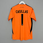 2009/10 REAL MADRID CASILLAS #1 GK SHIRT (M) ADIDAS