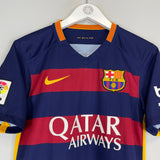 2015/16 BARCELONA MESSI #10 HOME SHIRT (S) NIKE