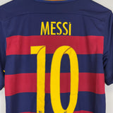 2015/16 BARCELONA MESSI #10 HOME SHIRT (S) NIKE