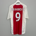 2002/04 AJAX IBRAHIMOVIC #9 HOME SHIRT (L) ADIDAS