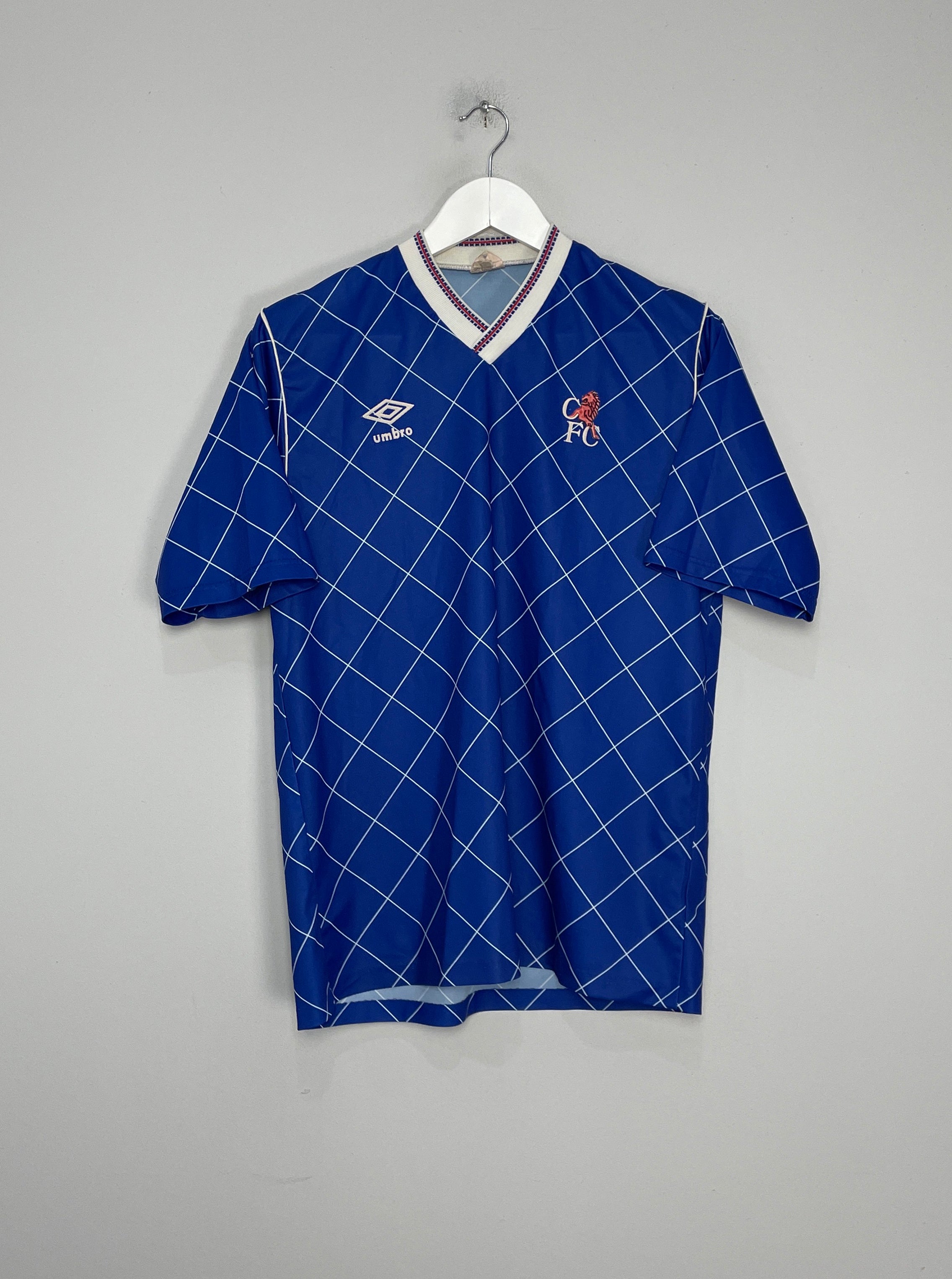 1987/89 CHELSEA HOME SHIRT (M) UMBRO