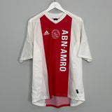 2002/04 AJAX IBRAHIMOVIC #9 HOME SHIRT (L) ADIDAS