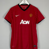 2012/13 MANCHESTER UNITED GIGGS #11 HOME SHIRT (XL.WOMENS) NIKE