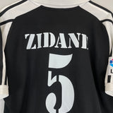 2001/02 REAL MADRID ZIDANE #5 AWAY SHIRT (L) ADIDAS