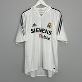 2004/05 REAL MADRID RONALDO #9 HOME SHIRT (L) ADIDAS