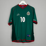 2002/03 MEXICO BLANCO #10 HOME SHIRT (L) ATLETICA