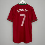 2012/13 PORTUGAL RONALDO #7 *PLAYER ISSUE* HOME SHIRT (XL) NIKE