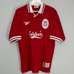 1996/97 LIVERPOOL HOME SHIRT (L) REEBOK