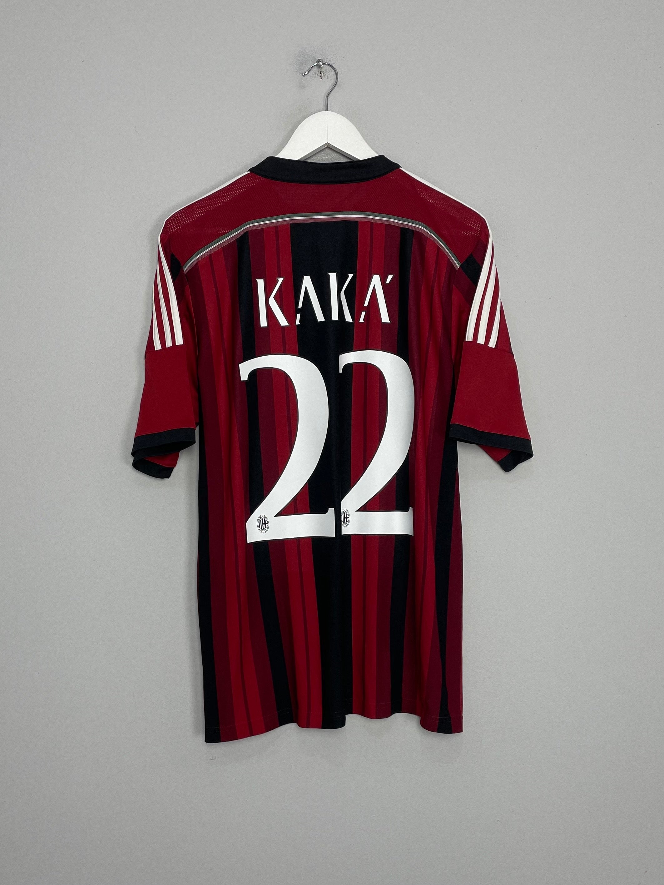 2014/15 AC MILAN KAKA #22 HOME SHIRT (L) ADIDAS