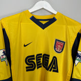 1999/01 ARSENAL SILVINHO #16 AWAY SHIRT (M) NIKE