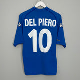 2000/01 ITALY DEL PIERO #10 HOME SHIRT (XL) KAPPA