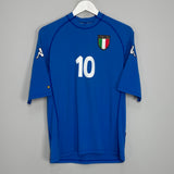 2000/01 ITALY DEL PIERO #10 HOME SHIRT (XL) KAPPA