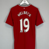 2011/12 MANCHESTER UNITED WELBECK #19 HOME SHIRT (M) NIKE