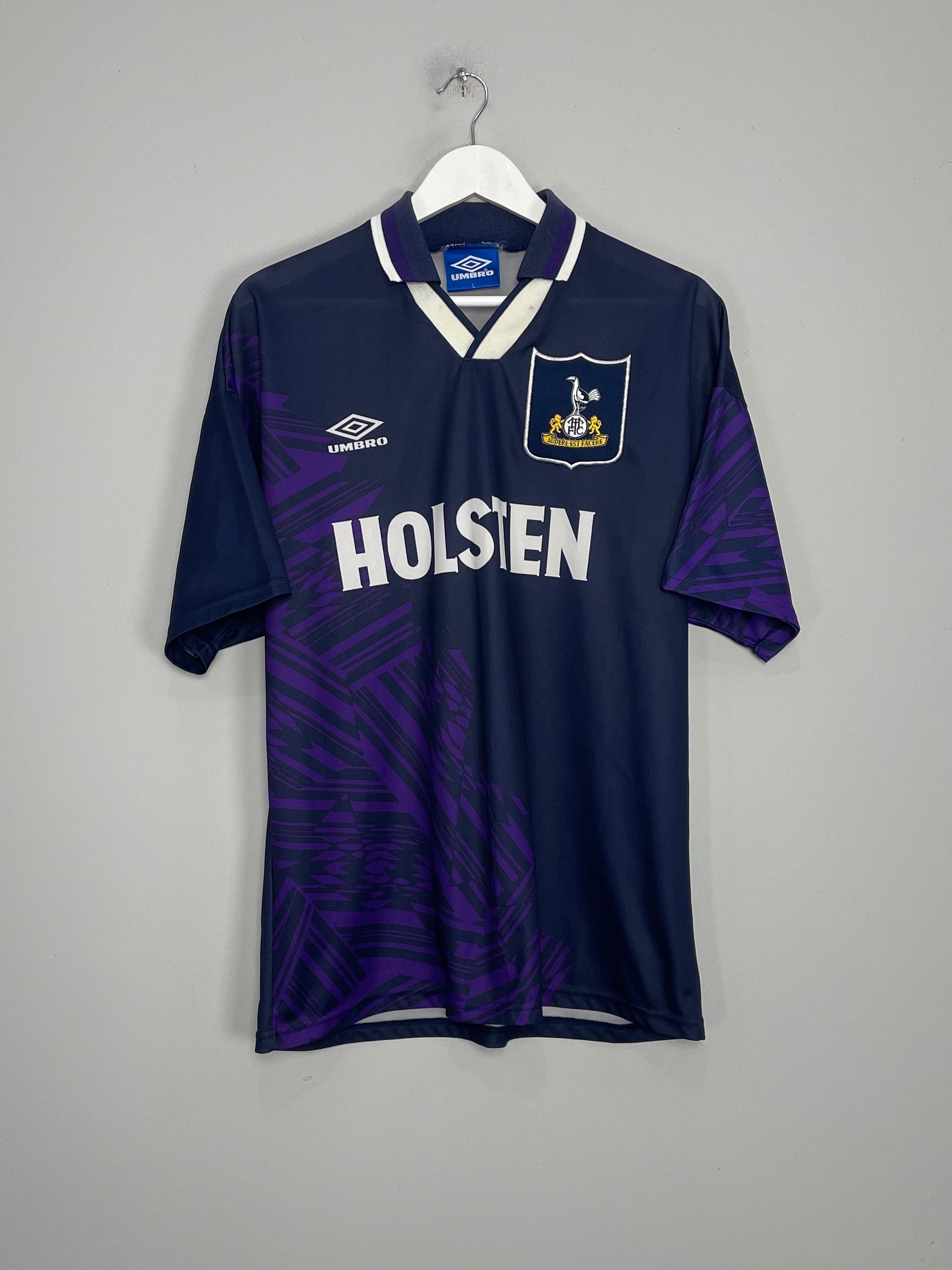 1994/95 TOTTENHAM AWAY SHIRT (L) UMBRO