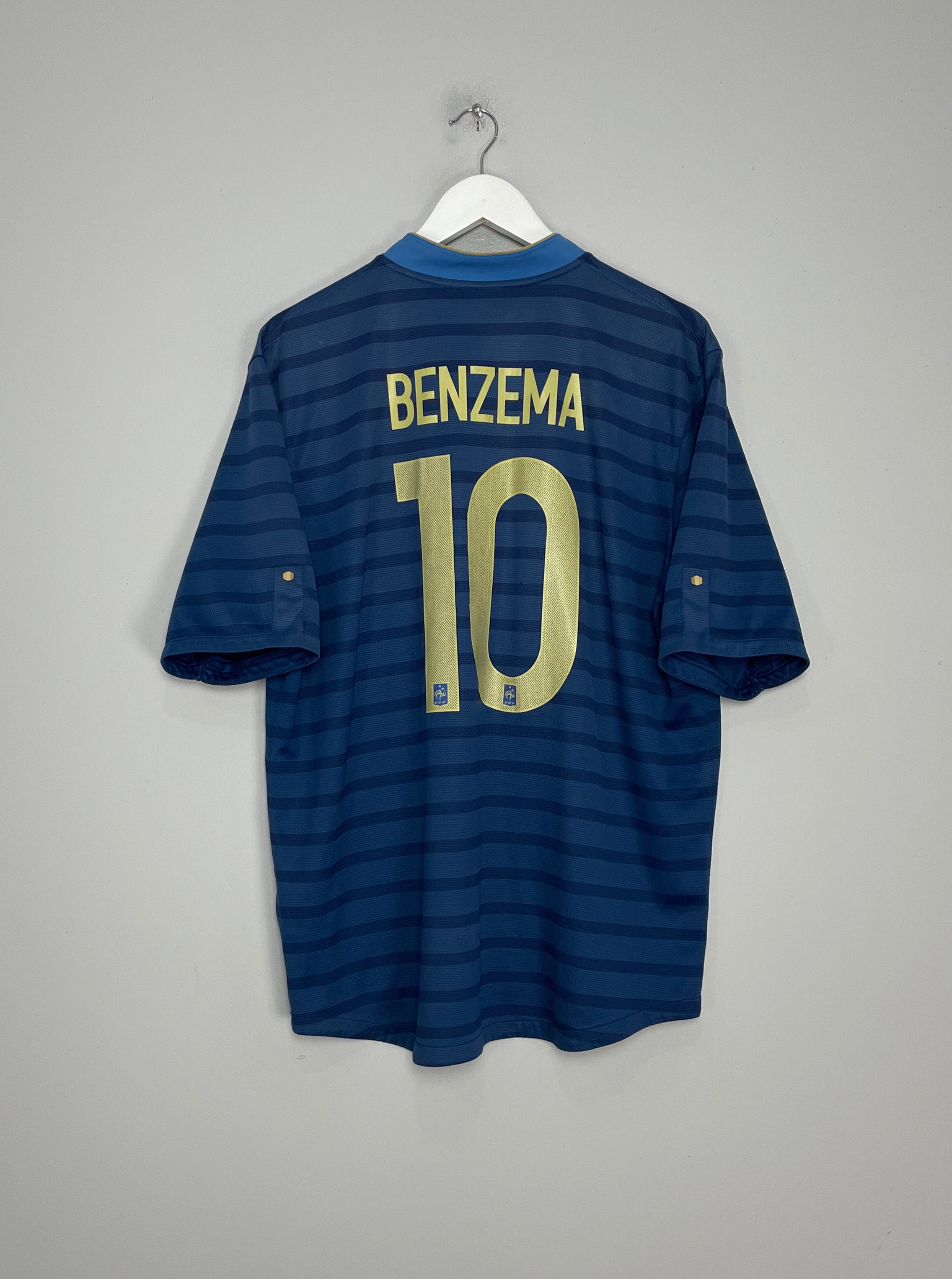 2012/13 FRANCE BENZEMA #10 HOME SHIRT (L) NIKE