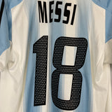 2004/05 ARGENTINA MESSI #18 HOME SHIRT (M) ADIDAS