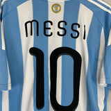 2010/11 ARGENTINA MESSI #10 HOME SHIRT (XL) ADIDAS