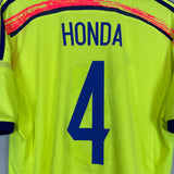 2014 JAPAN HONDA #4 AWAY SHIRT (L) ADIDAS