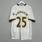 2007/08 ARSENAL ADEBAYOR #25 AWAY SHIRT (XL) NIKE