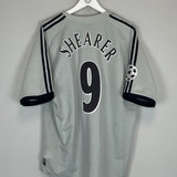 2002/03 NEWCASTLE SHEARER #9 C/L AWAY SHIRT (XL) ADIDAS