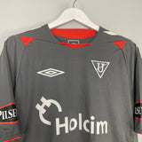 2008 LDU QUITO AWAY SHIRT (L) UMBRO