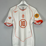 2004/06 NETHERLANDS V.NISTELROOY #10 AWAY SHIRT (S) NIKE