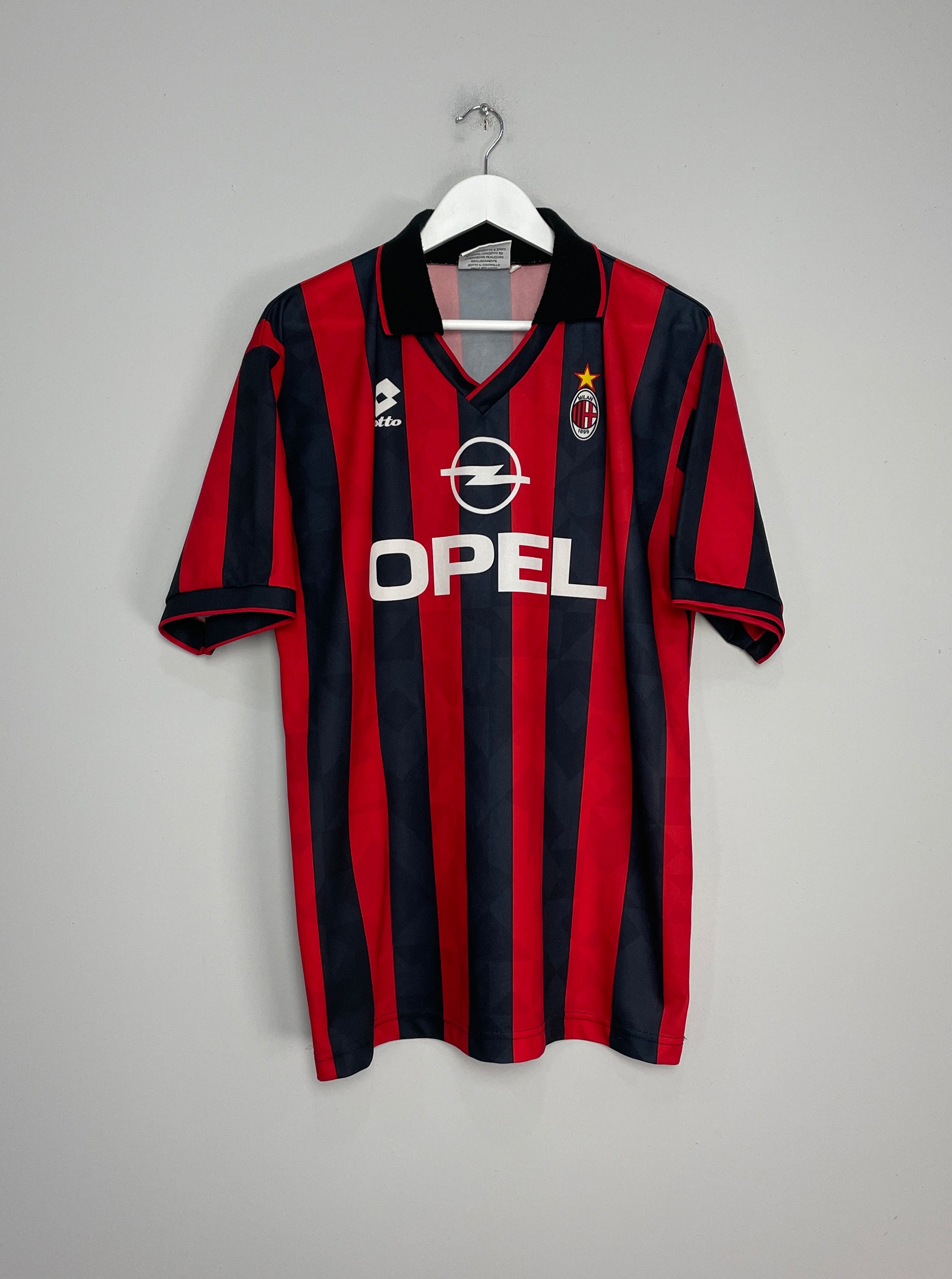 1994/95 AC MILAN HOME SHIRT (XL) LOTTO