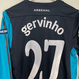 2011/12 ARSENAL GERVINHO #27 *PLAYER ISSUE* C/L L/S AWAY SHIRT (M) NIKE