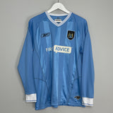 2003/04 MANCHESTER CITY L/S HOME SHIRT (M) REEBOK