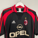 2000/01 AC MILAN MALDINI #3 THIRD SHIRT (M) ADIDAS