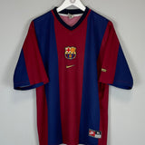 1998/00 BARCELONA XAVI #26 HOME SHIRT (XL) NIKE BASIC