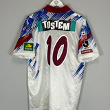 1996 KASHIMA ANTLERS #10 AWAY SHIRT (L) NR