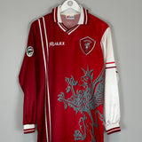 1998/99 PERUGIA NAKATA #7 L/S HOME SHIRT (L) GALEX