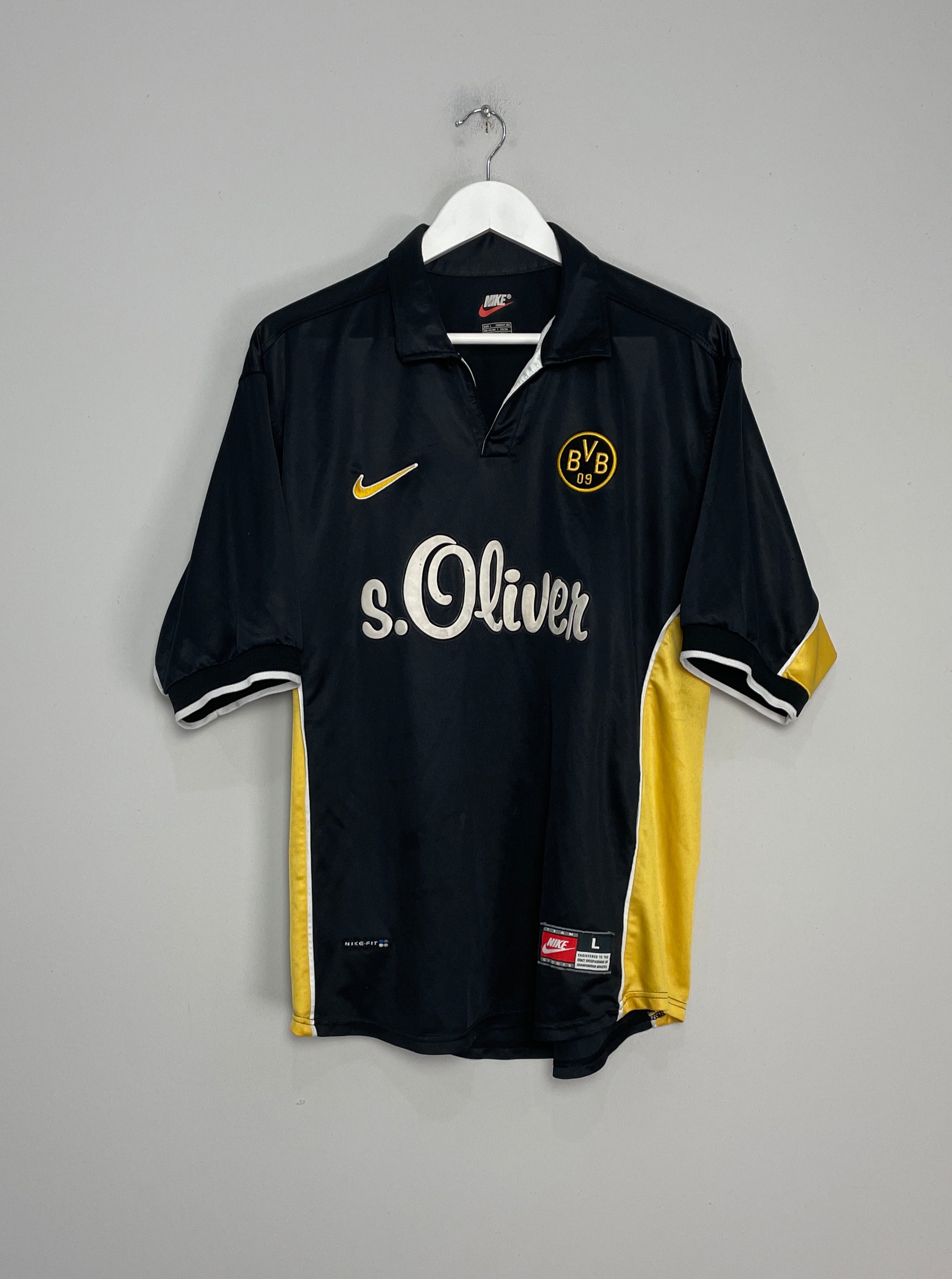 1998/00 DORTMUND AWAY SHIRT (L) NIKE