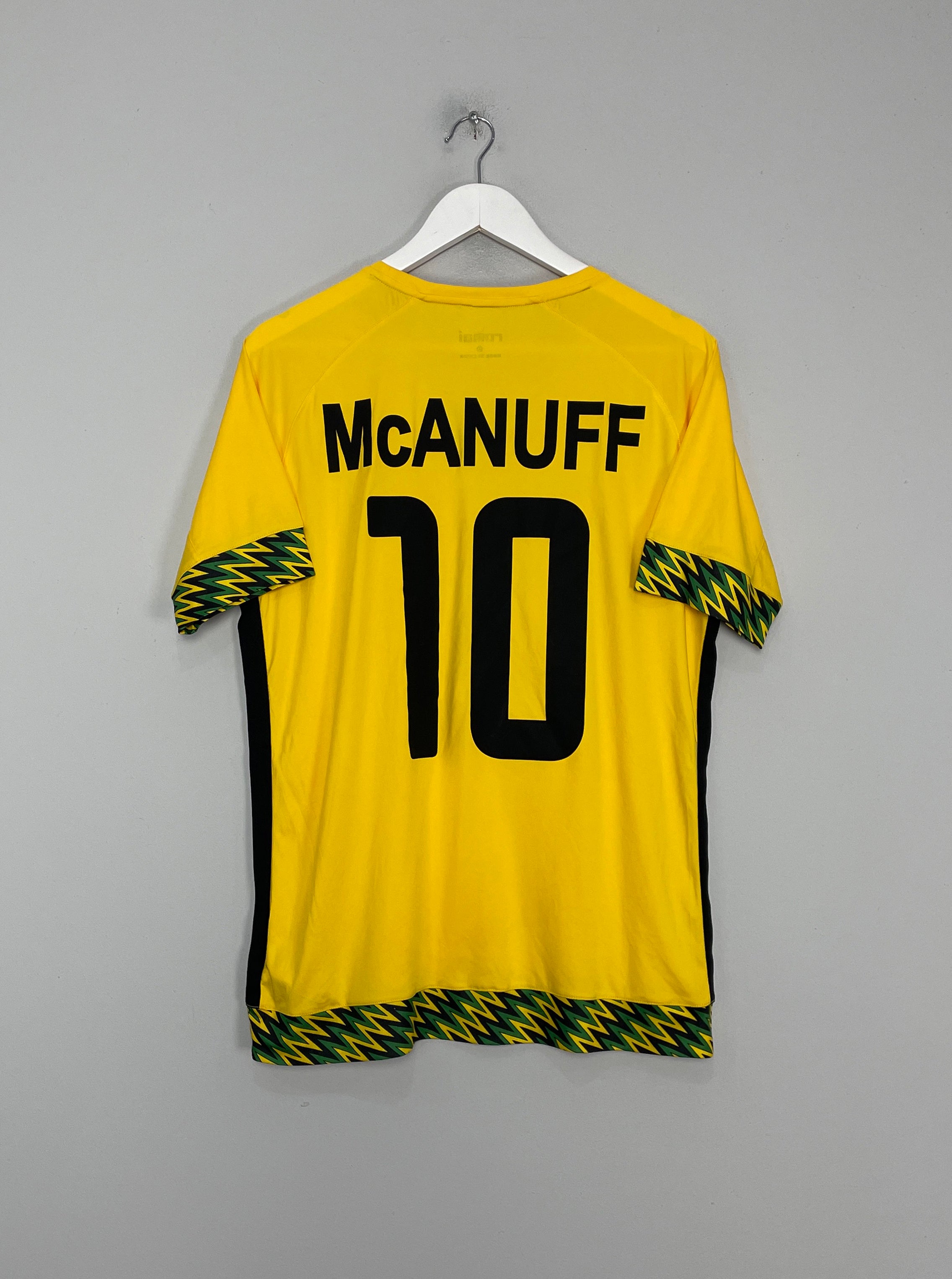 2015/18 JAMAICA MCANNUFF #10 HOME SHIRT (M) ROMAI