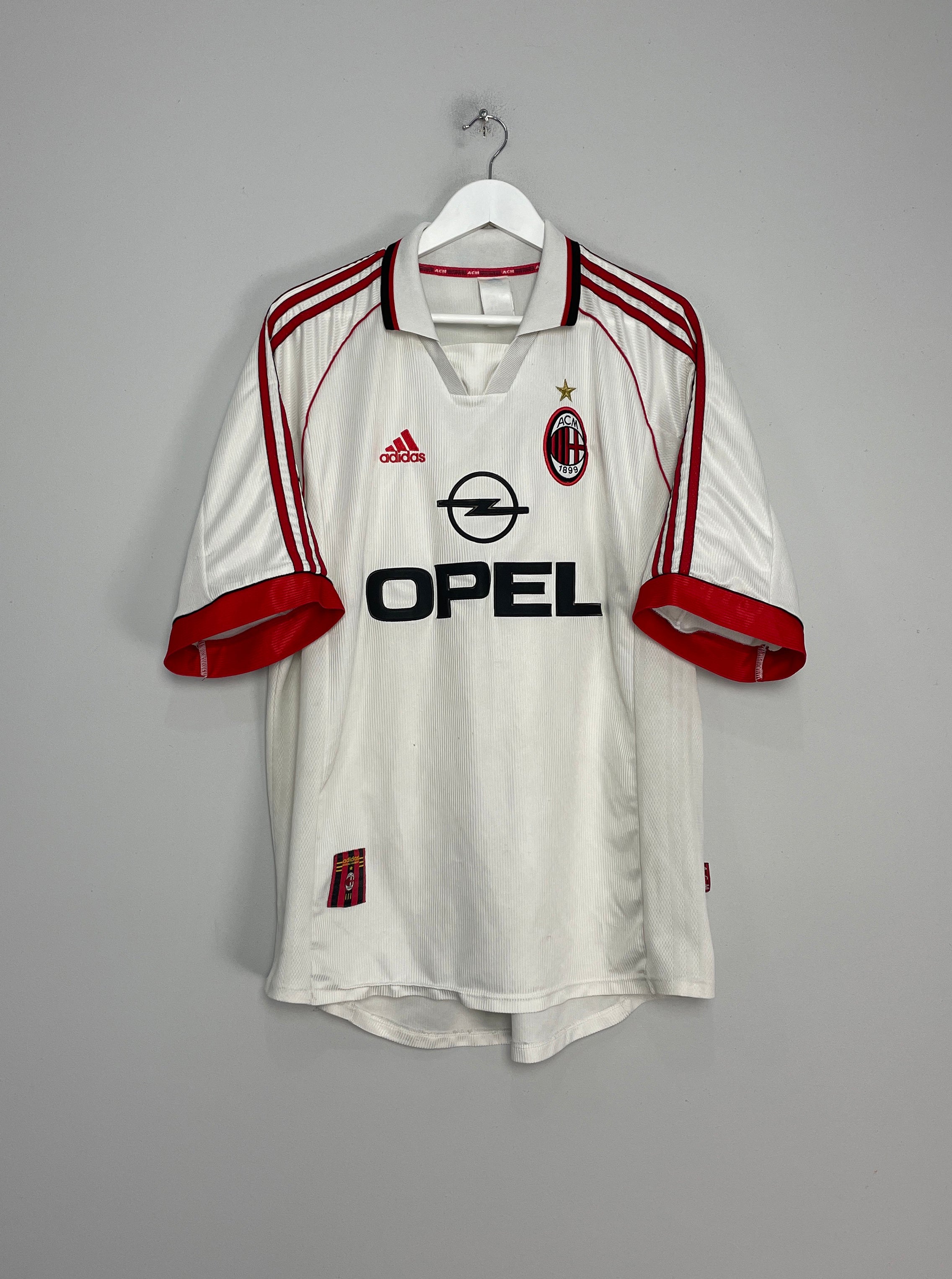 1999/00 AC MILAN AWAY SHIRT (XL) ADIDAS