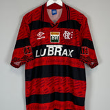 1995/96 FLAMENGO #6 *CENTENARY* HOME SHIRT (XXL) UMBRO