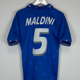 1994 ITALY MALDINI #5 HOME SHIRT (M) DIADORA