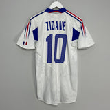 2004/06 FRANCE ZIDANE #10 AWAY SHIRT (S) ADIDAS