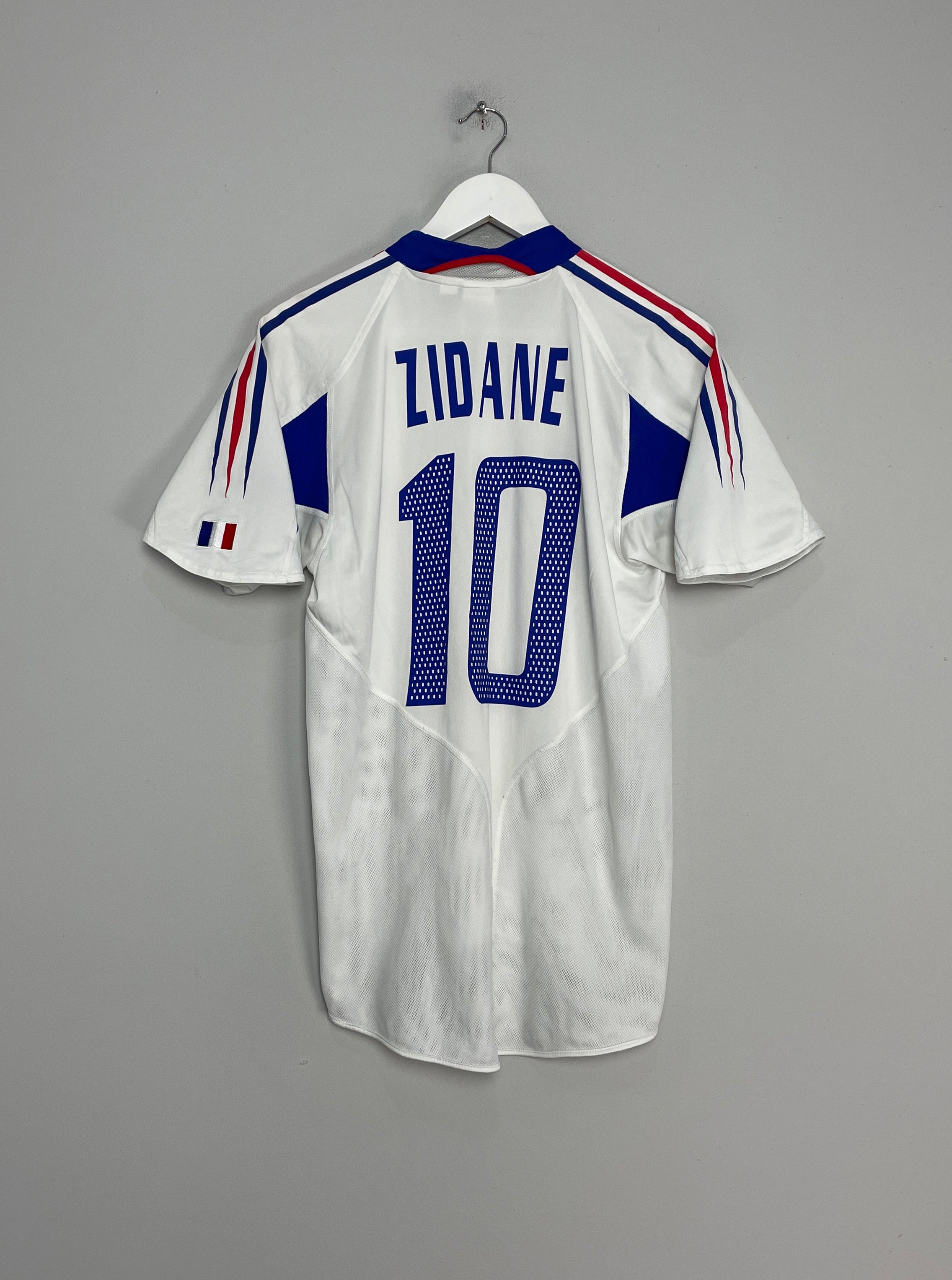 2004/06 FRANCE ZIDANE #10 AWAY SHIRT (S) ADIDAS