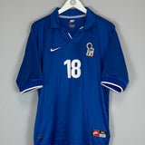 1998/99 ITALY R.BAGGIO #18 HOME SHIRT (XL) NIKE