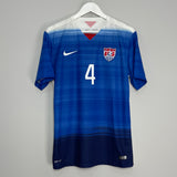 2015/16 USA BRADLEY #4 AWAY SHIRT (M) NIKE