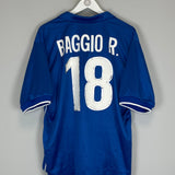 1998/99 ITALY R.BAGGIO #18 HOME SHIRT (XL) NIKE