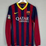 2013/14 BARCELONA L/S HOME SHIRT (S) NIKE