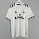 2018/19 REAL MADRID BENZEMA #9 HOME SHIRT (XL) ADIDAS