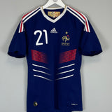 2009/10 FRANCE ANELKA #21 HOME SHIRT (S) ADIDAS