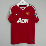 2010/11 MANCHESTER UNITED CHICHARITO #14 C/L HOME SHIRT (L) NIKE